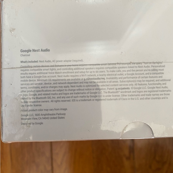 Google nest audio smart speaker NWT brant new - Picture 5 of 6